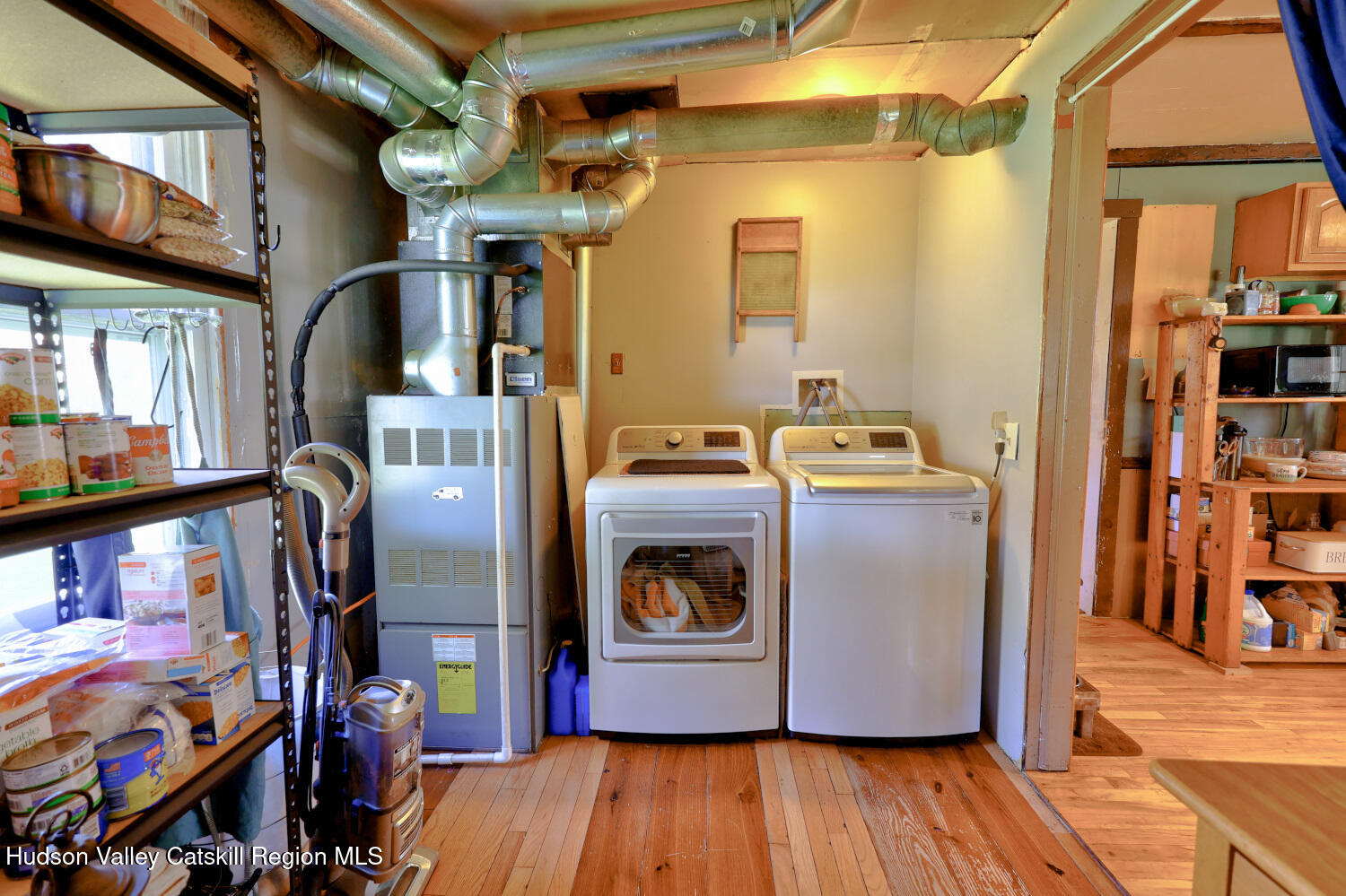 457 Hervey Street Road Cornwallville, NY 12418 - Photo 14 of 61 a utility room with dryer and washer