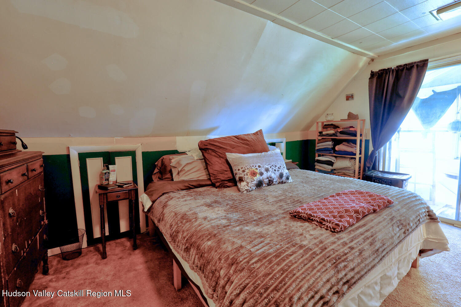 457 Hervey Street Road Cornwallville, NY 12418 - Photo 20 of 61 a bedroom with a large bed and dresser