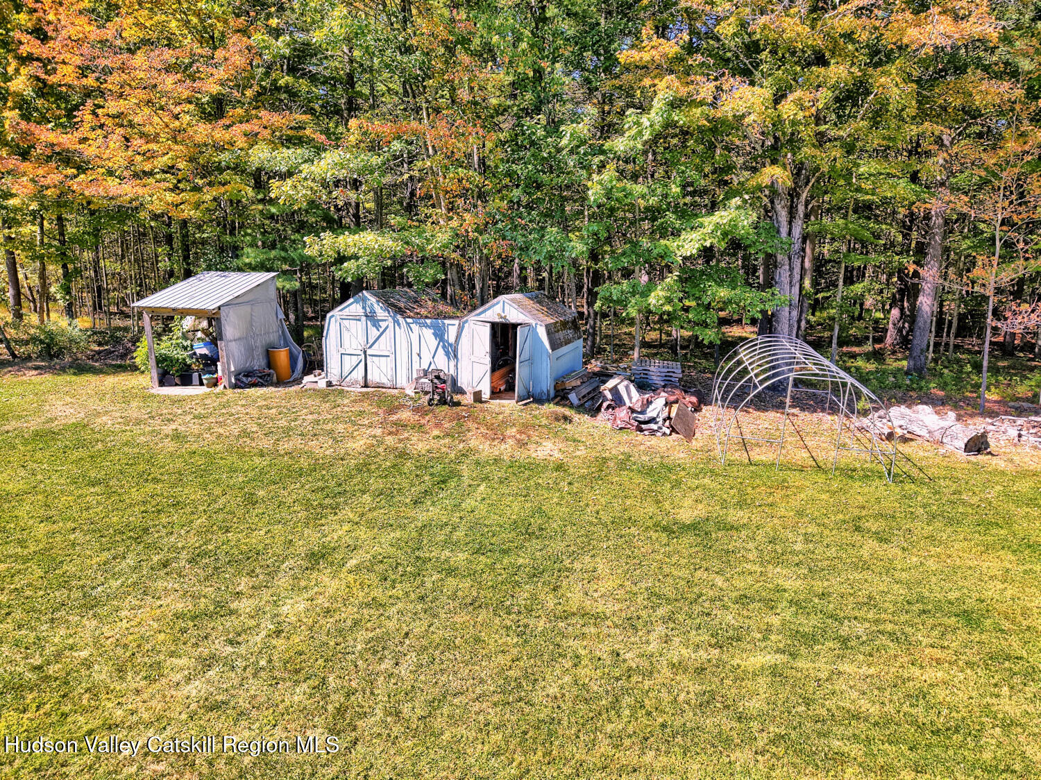 457 Hervey Street Road Cornwallville, NY 12418 - Photo 25 of 61 a view of a house with pool and yard