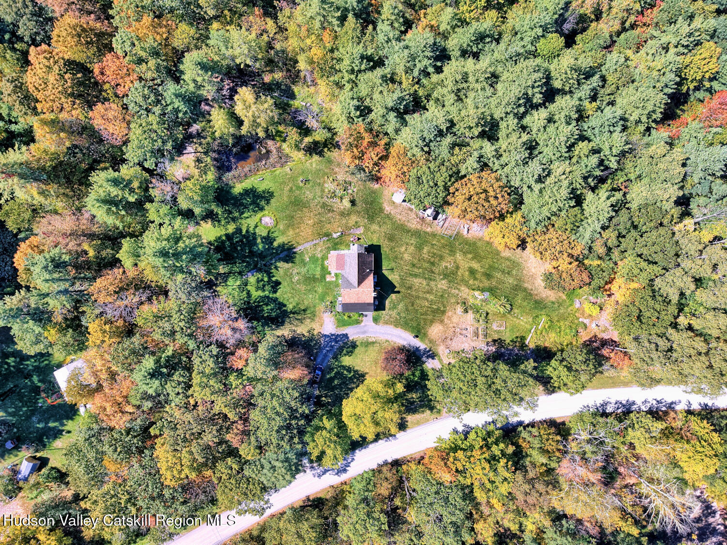 457 Hervey Street Road Cornwallville, NY 12418 - Photo 38 of 61 a bird view of a garden