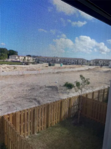 a view of a building from a terrace