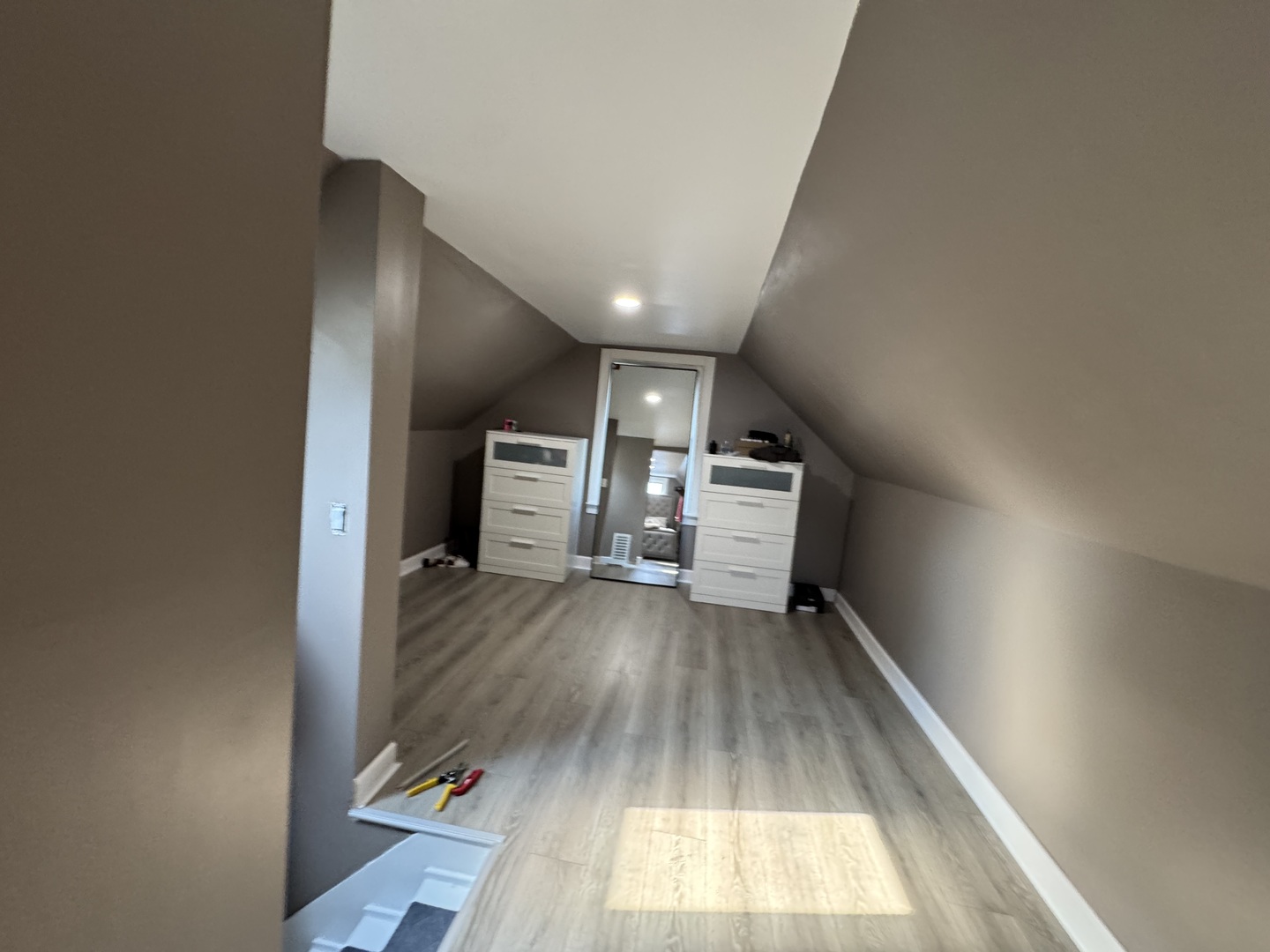 14602 Kenton Avenue Midlothian, IL 60445 - Photo 6 of 10 wooden floor in an empty room with a fireplace