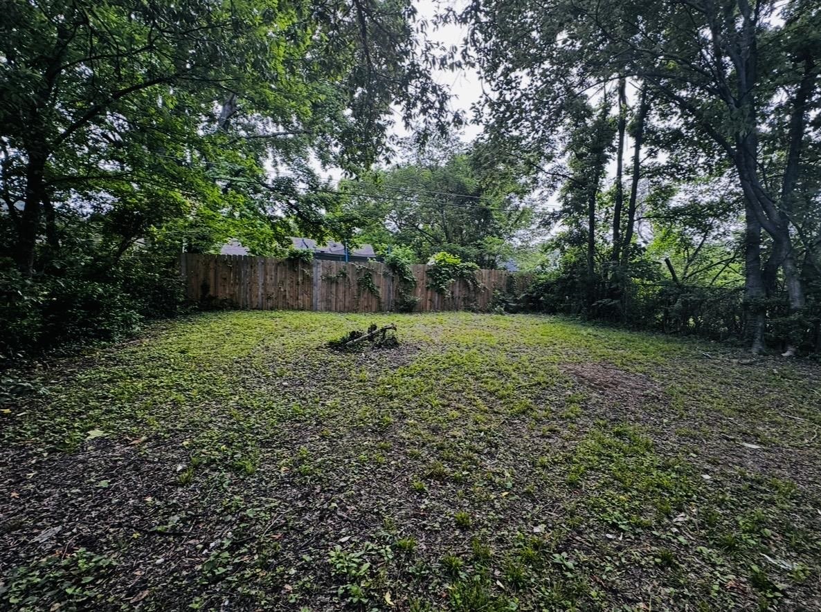 2059 Rile Street Memphis, TN 38109 - Photo 5 of 5 a view of a backyard with large trees