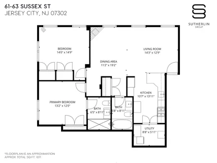 $1,250,000 | 63 Sussex Street, Unit 8, Jersey City, NJ 07302