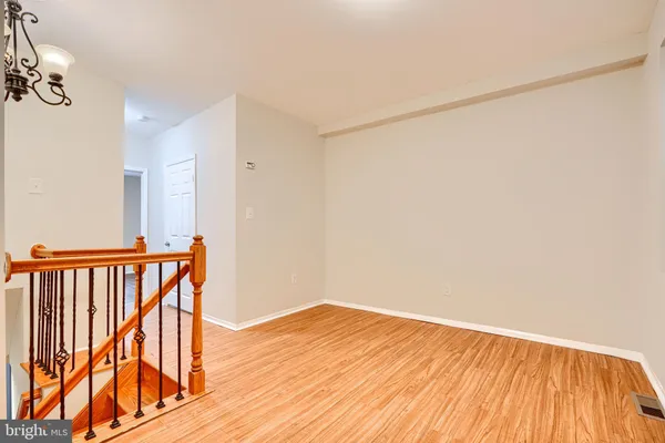 a view of wooden floor in a room