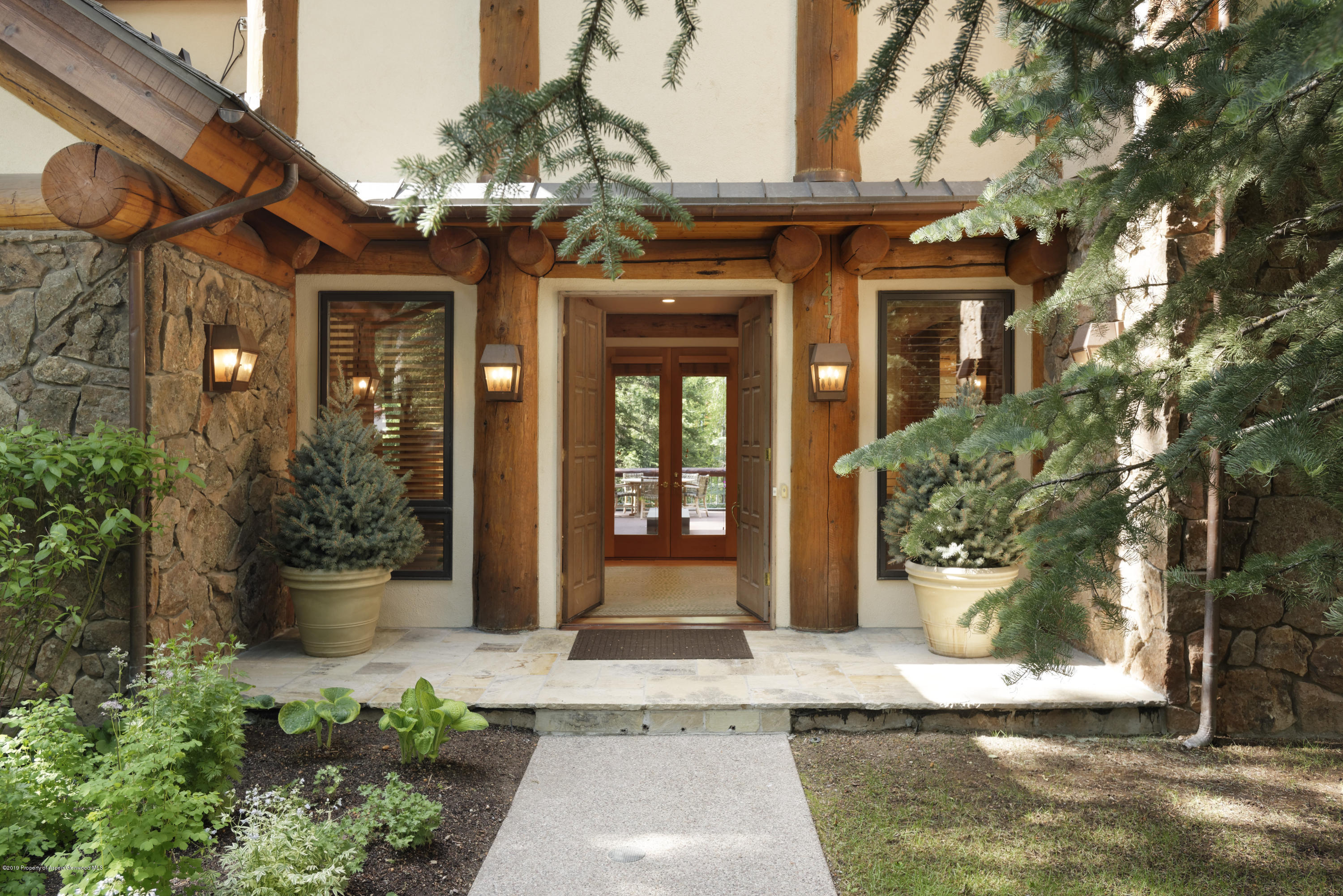 1417 Crystal Lake Road Aspen, CO 81611 - Photo 36 of 36 a front view of a house