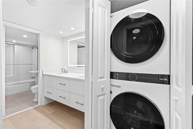 a bathroom with a toilet and a sink