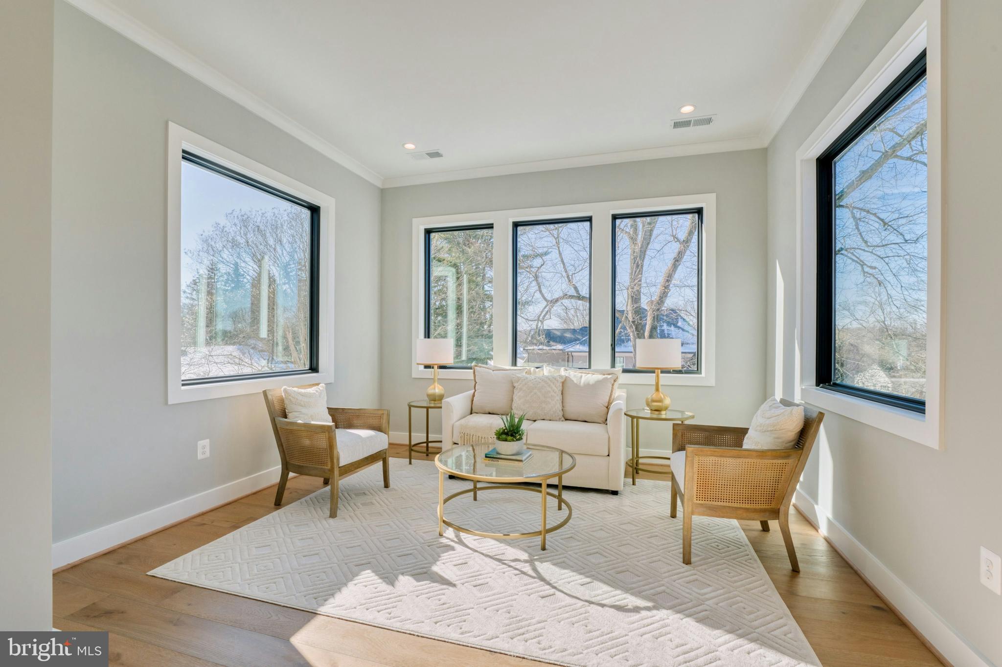 1100 Balls Hill Road McLean, VA 22101 - Photo 23 of 52 a living room with furniture and a large window