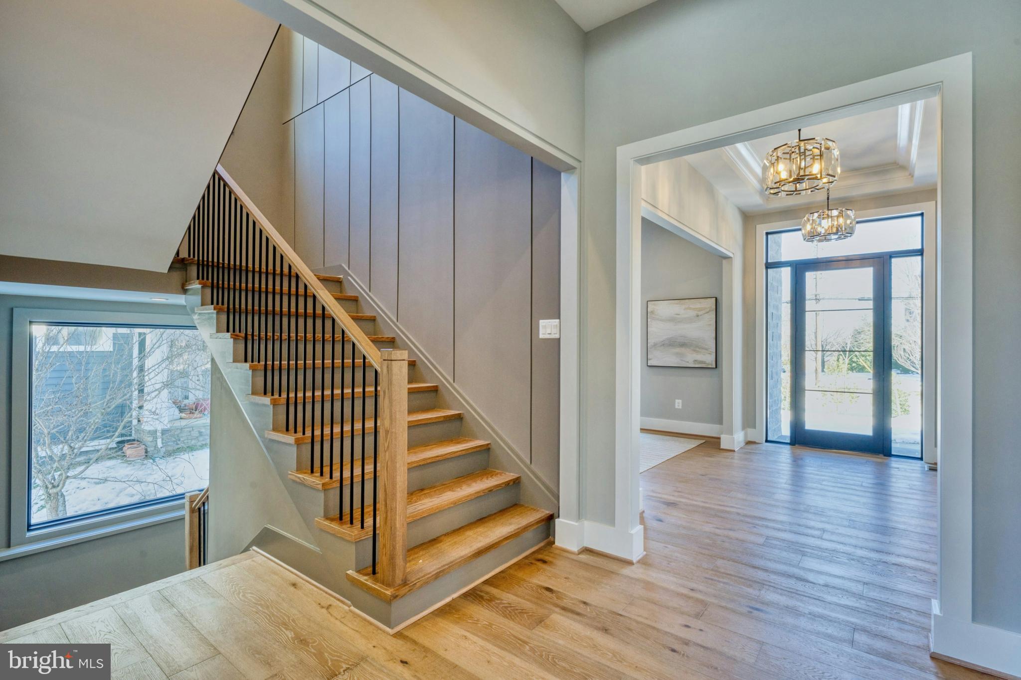 1100 Balls Hill Road McLean, VA 22101 - Photo 28 of 52 a view of entryway and hall with wooden floor