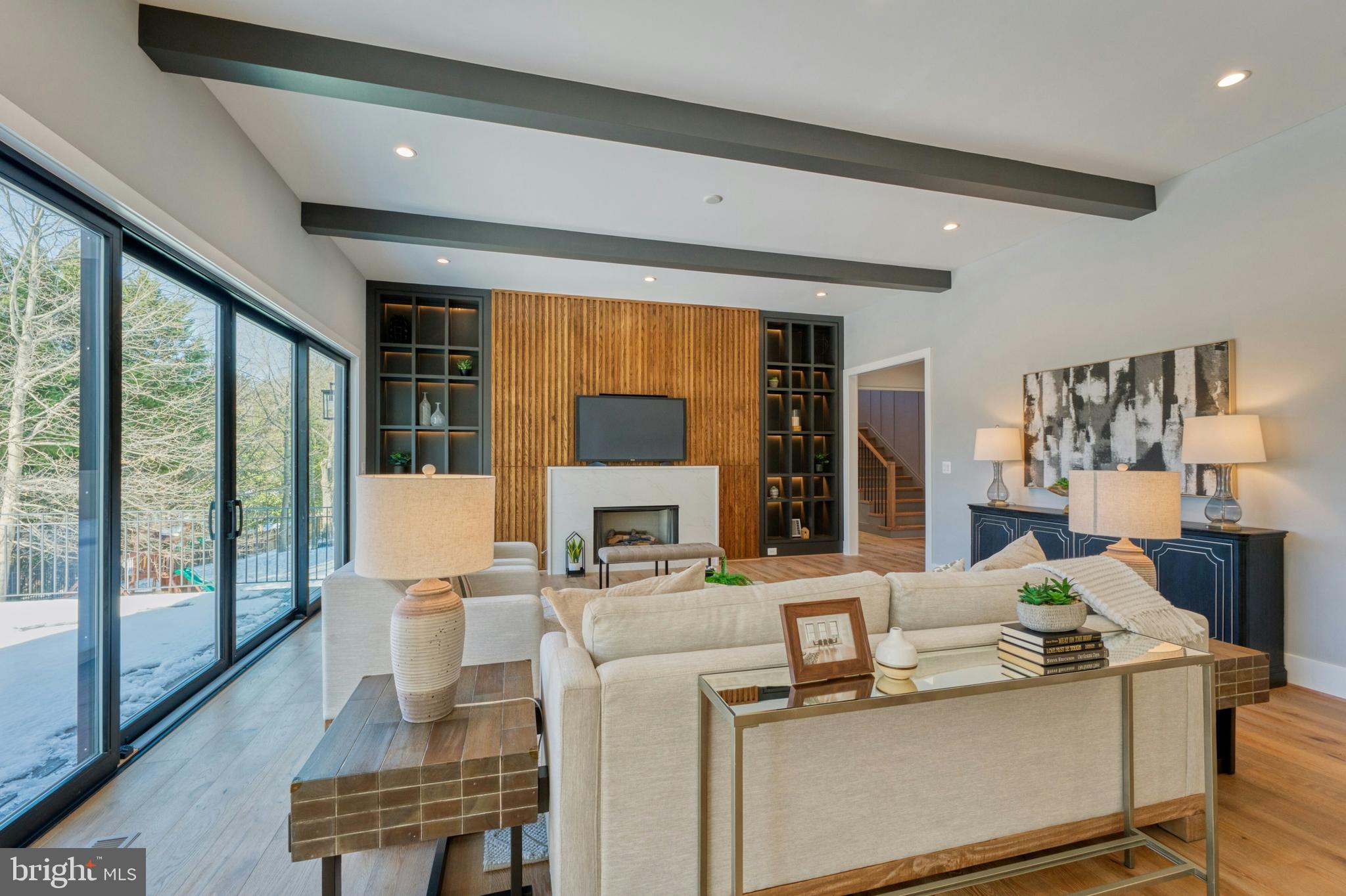 1100 Balls Hill Road McLean, VA 22101 - Photo 8 of 52 a living room with furniture and a fireplace