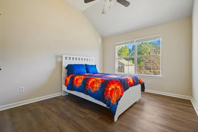 a house view with a outdoor space