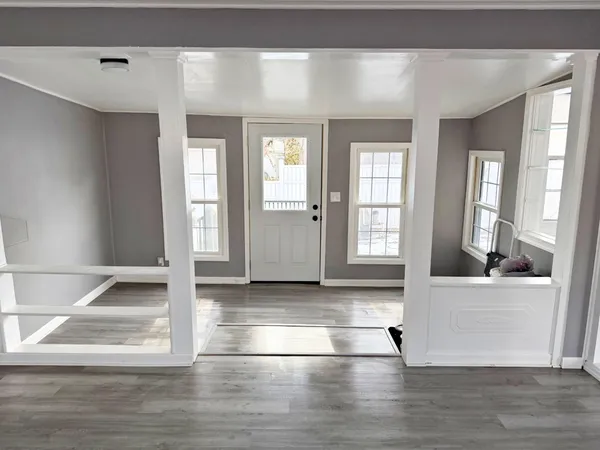 a view of a living room