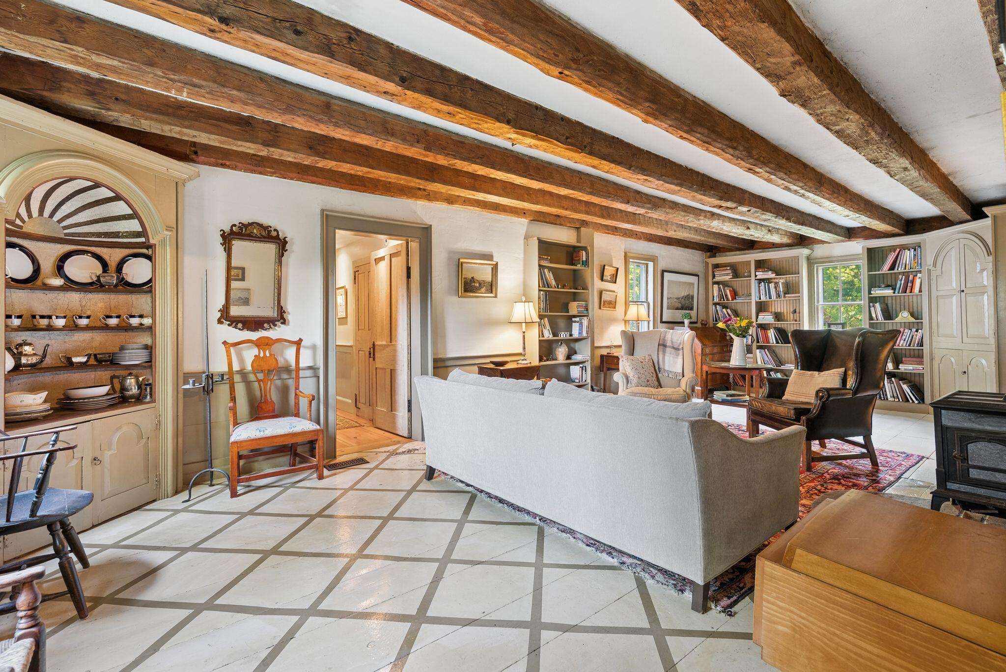 Spacious library or family room