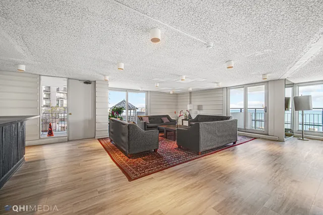 a room with furniture and window