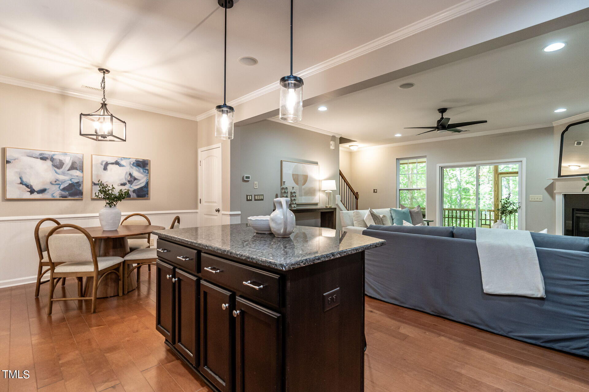 1233 Silver Beach Way Raleigh, NC 27606 - Photo 7 of 26 a kitchen with granite countertop lots of counter top space