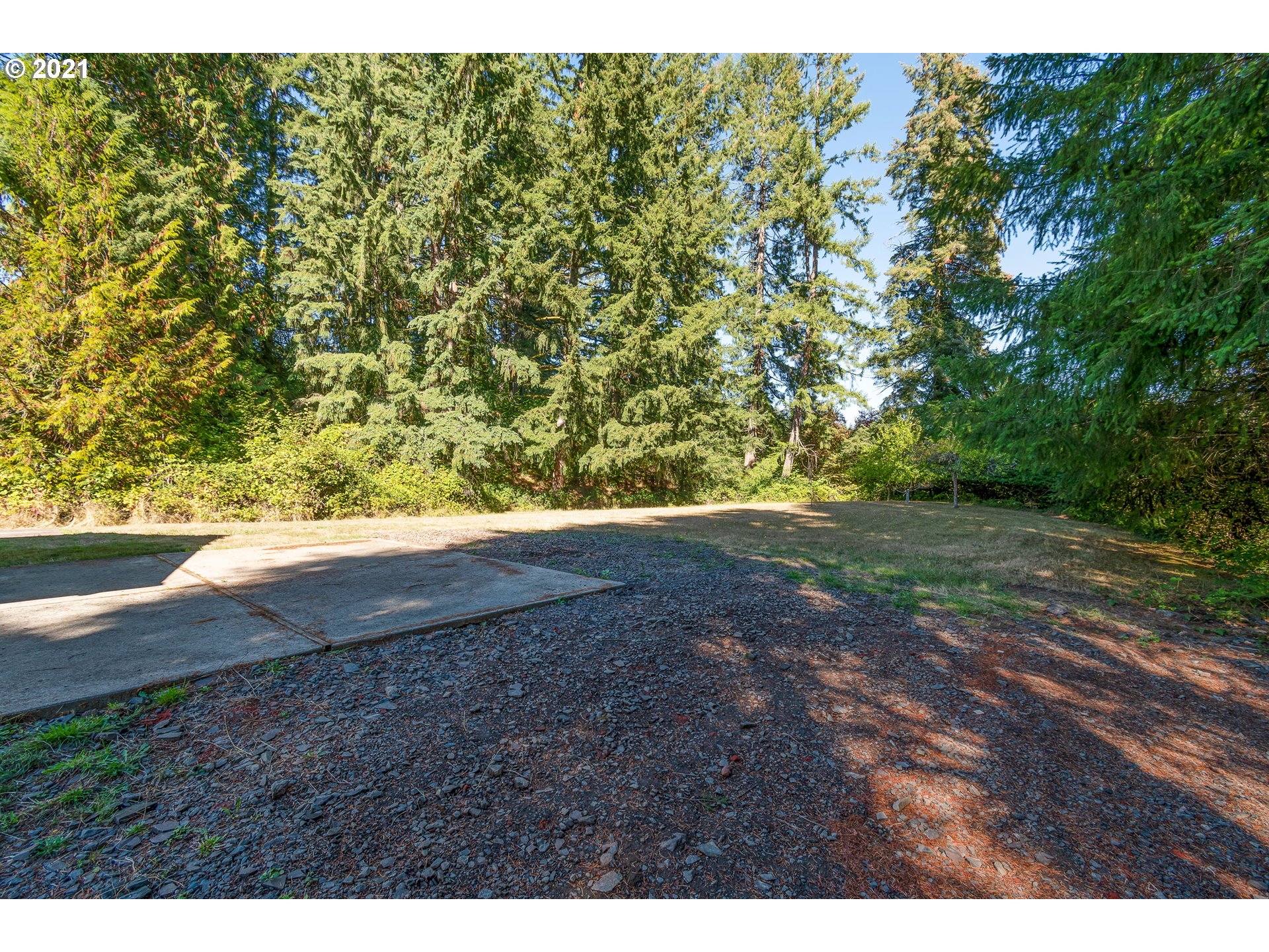 69021 Nicolai Road Rainier, OR 97048 - Photo 26 of 32 a view of a yard with an outdoor space