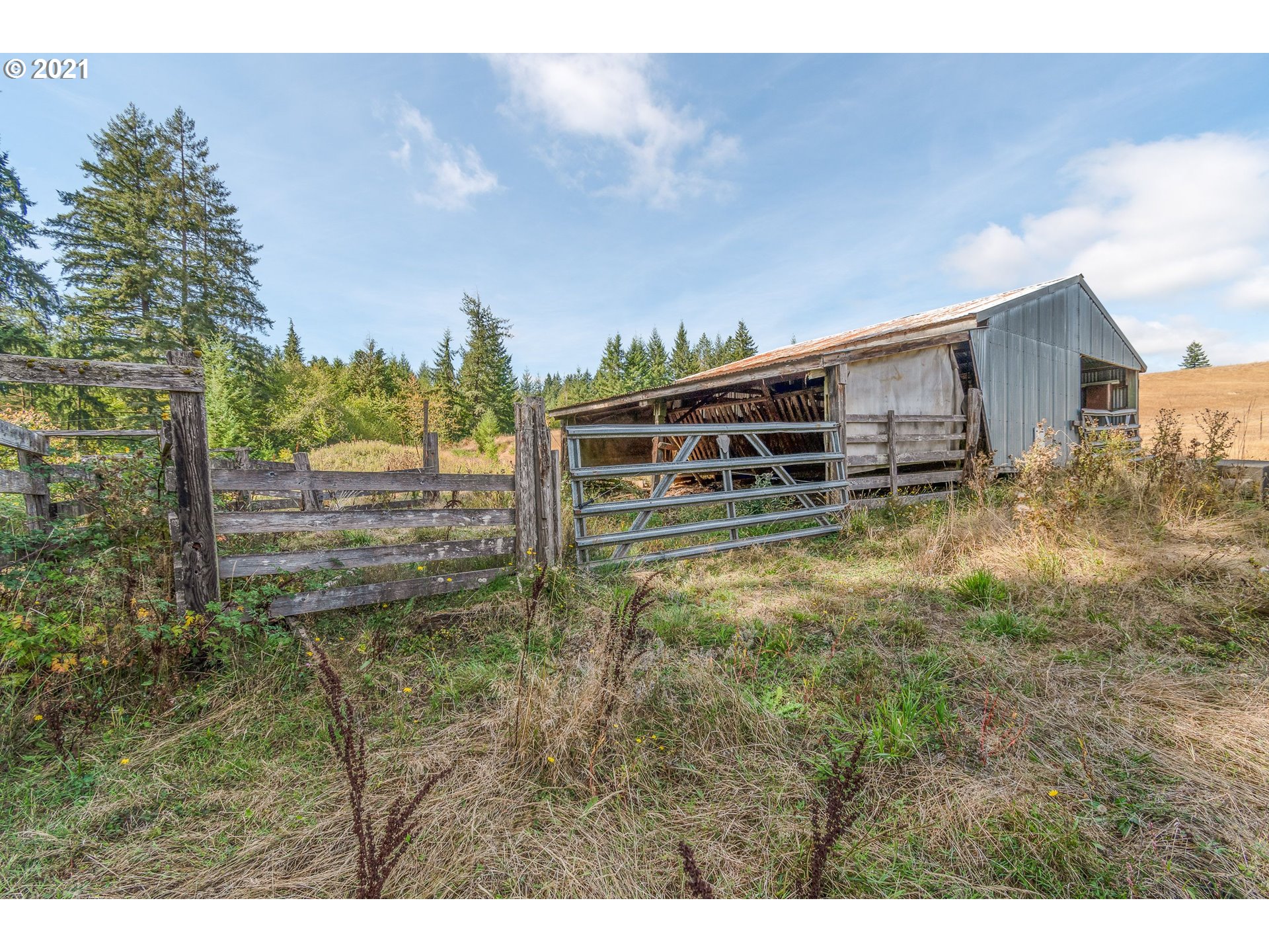 69021 Nicolai Road Rainier, OR 97048 - Photo 27 of 32 a backyard of a house