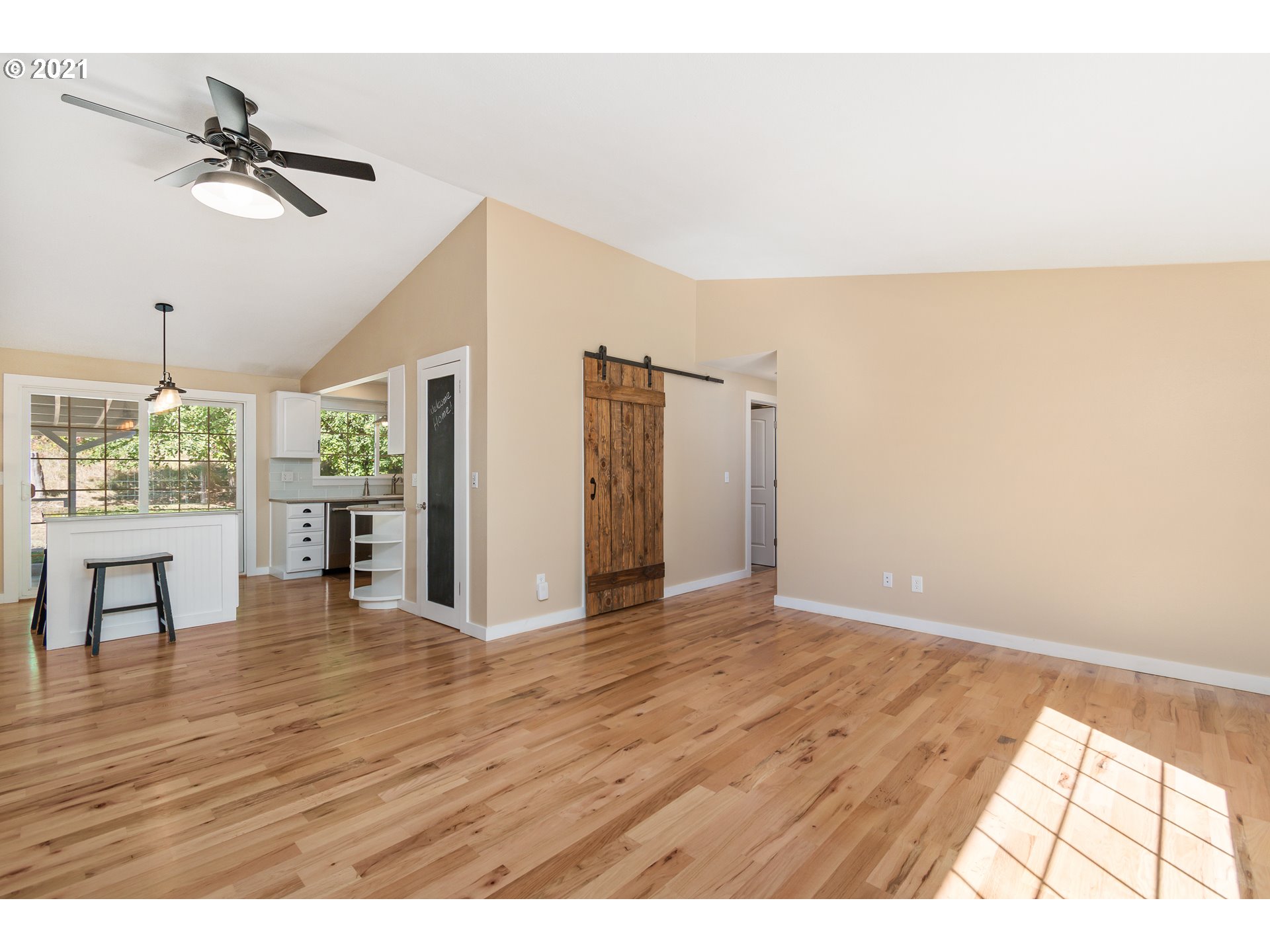 69021 Nicolai Road Rainier, OR 97048 - Photo 5 of 32 a view of an empty room and window