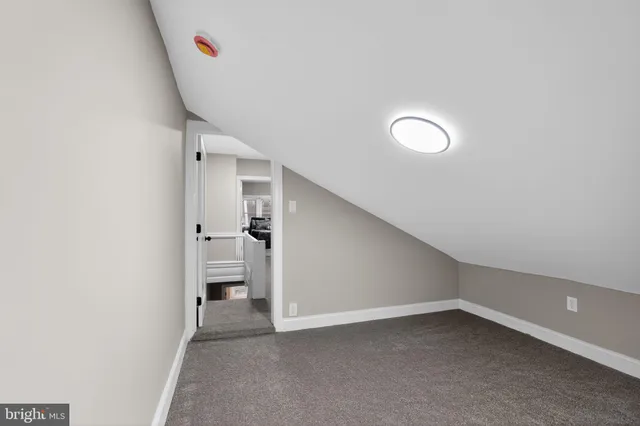 a view of empty room