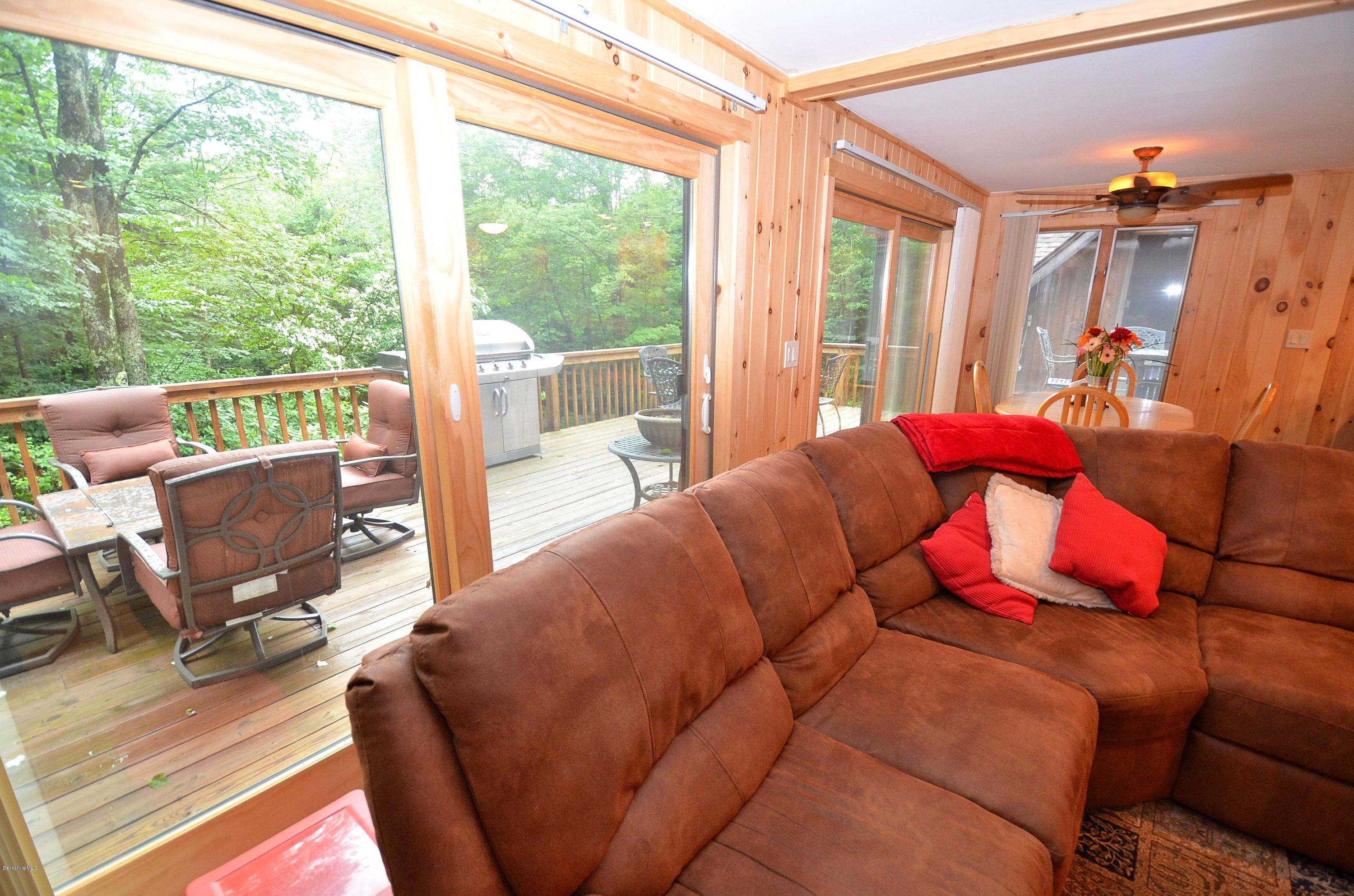 10 Moreau Road Blandford, MA 01008 - Photo 8 of 39 Oversized Sliders in Living/Dining