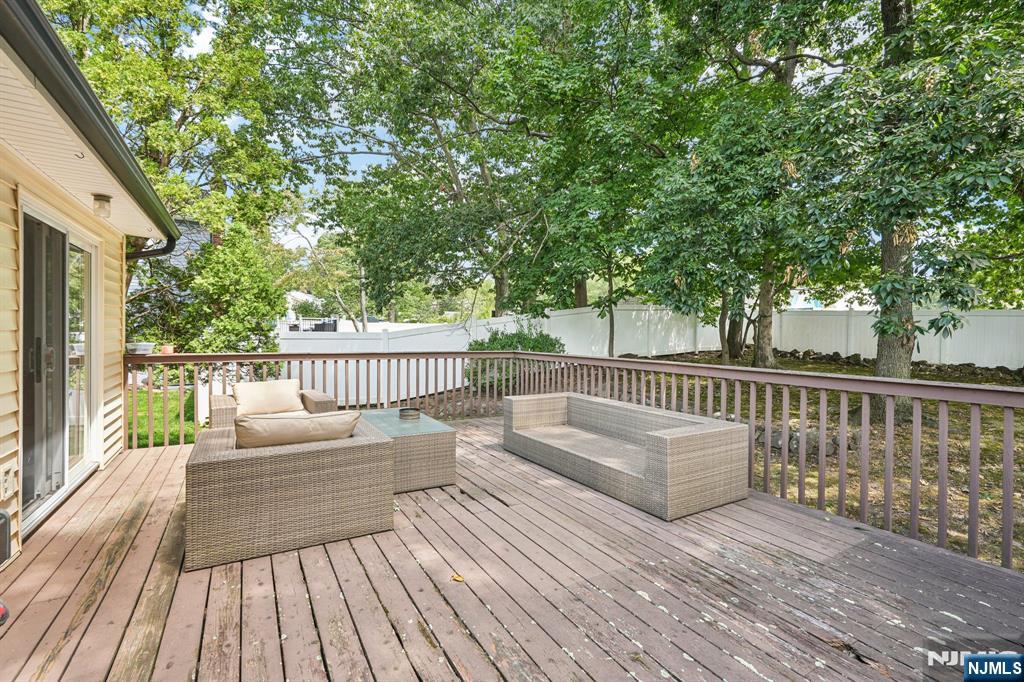 63 Crestmont Road West Orange, NJ 07052 - Photo 32 of 40 a view of deck with patio and wooden floor