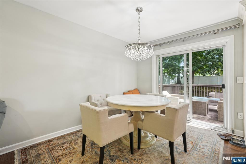 63 Crestmont Road West Orange, NJ 07052 - Photo 6 of 40 a view of a dining room with furniture window and outside view