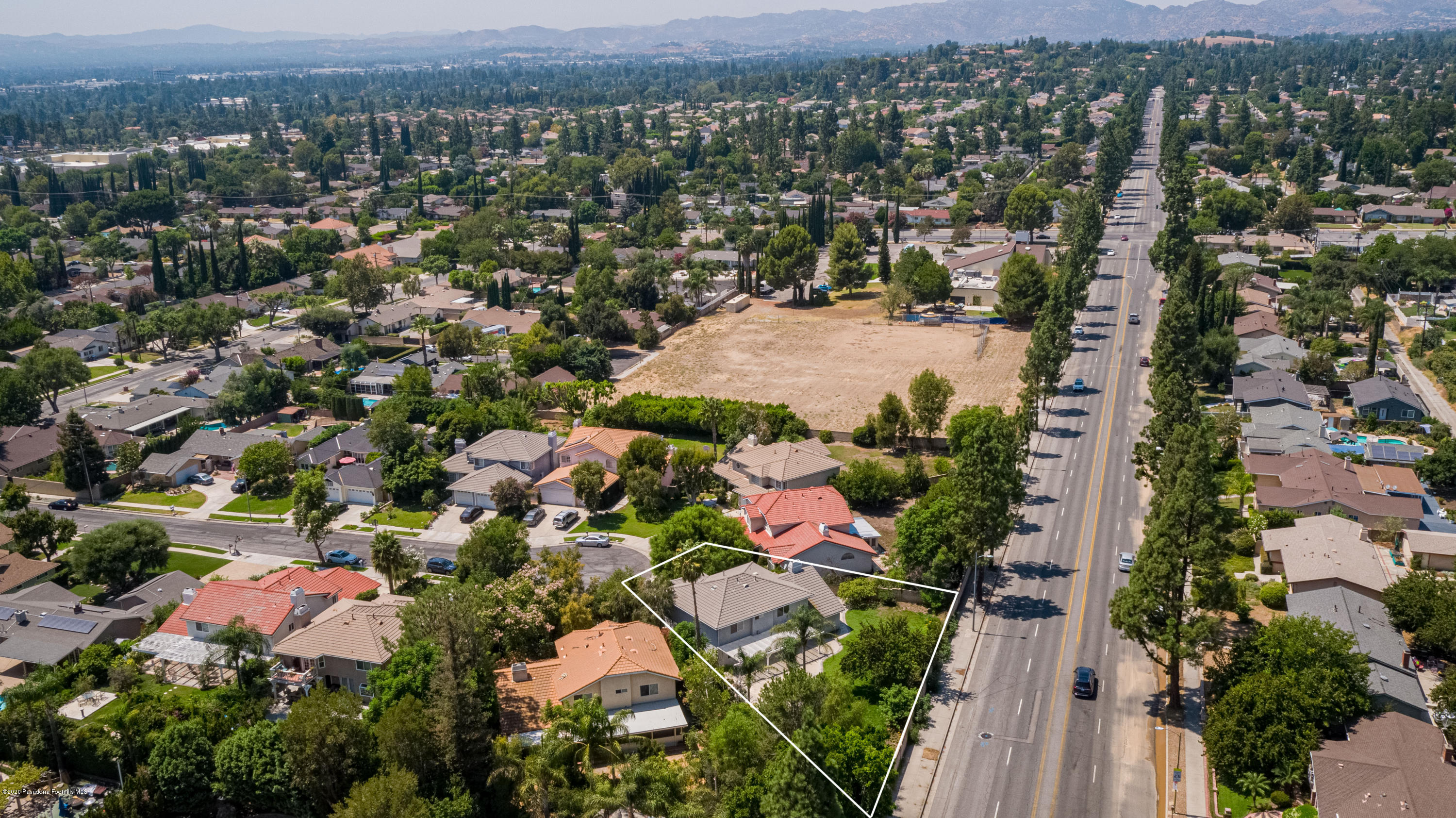 10652 Rathburn Avenue Porter Ranch, CA 91326 - Photo 51 of 61 an aerial view of multiple house