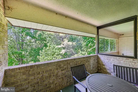 a view of outdoor space with seating