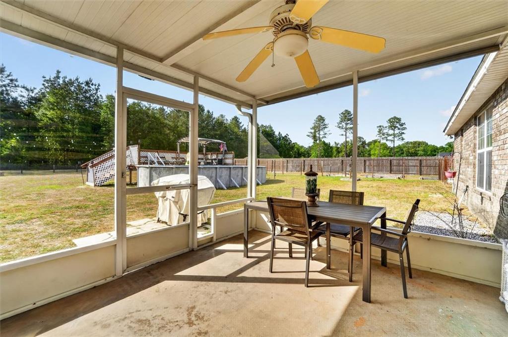 359 Poole Road Ludowici, GA 31316 - Photo 36 of 49 a view of a swimming pool with outdoor seating