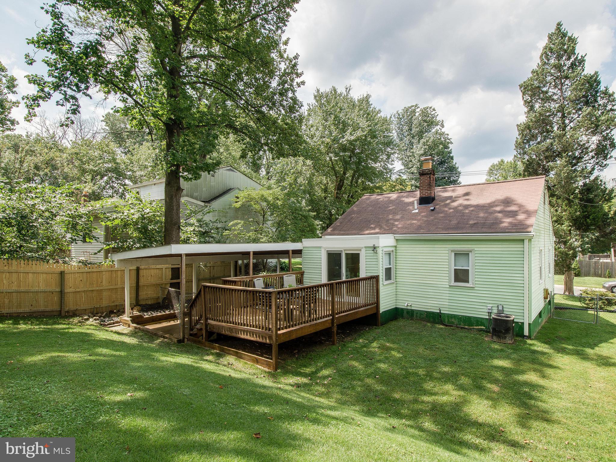 11823 Idlewood Road Silver Spring, MD 20906 - Photo 17 of 19 View of home from backyard