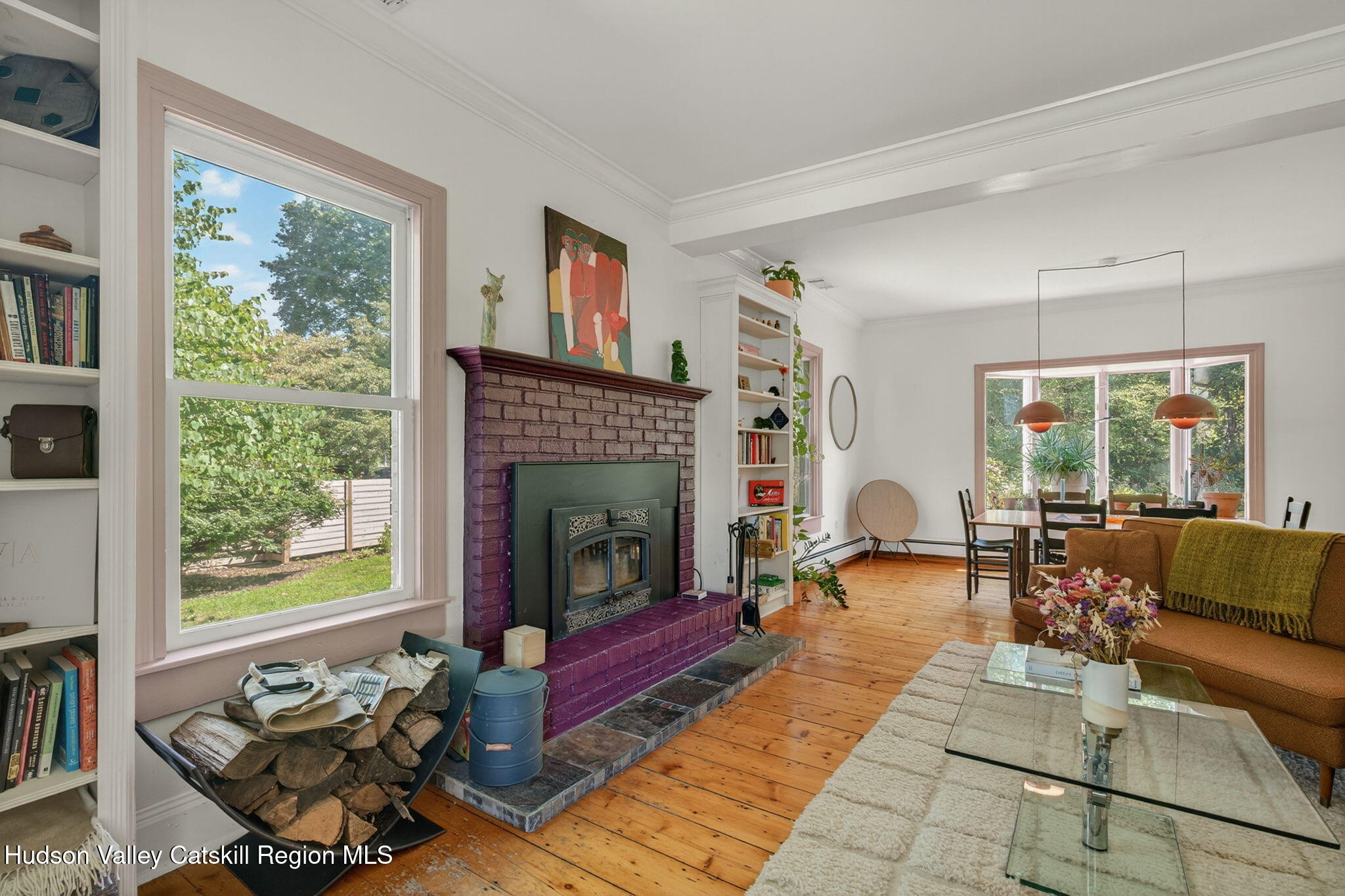 31 Church Street Red Hook, NY 12571 - Photo 5 of 20 a living room with furniture and a fireplace