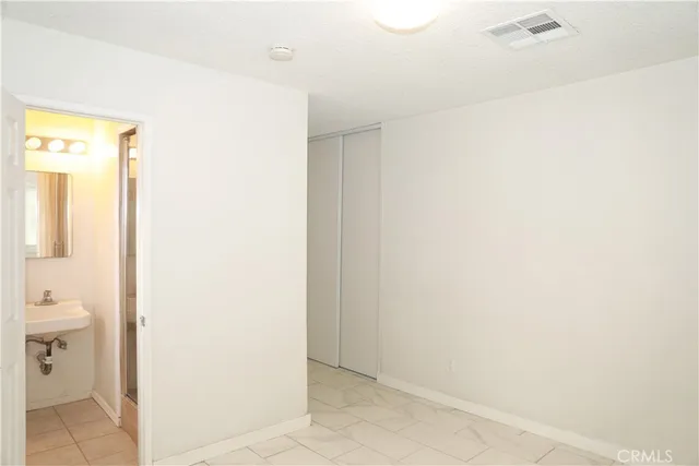 a view of a bathroom with a sink