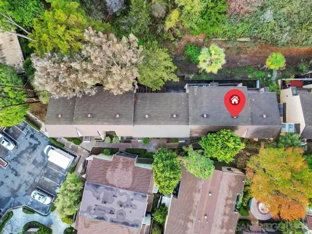 an outdoor area with sign board