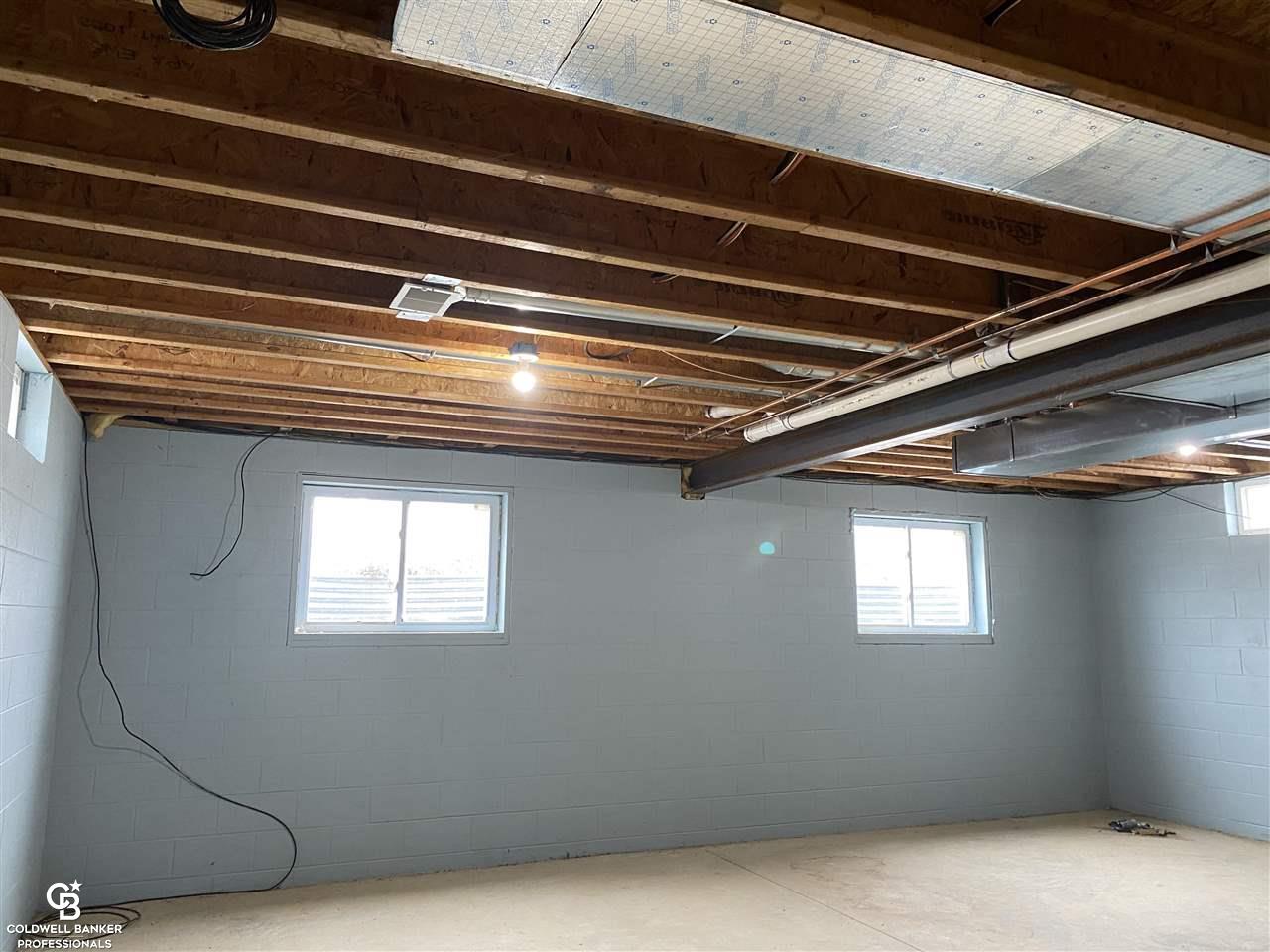1755 Elmer Road Sandusky, MI 48471 - Photo 26 of 32 Large Basement