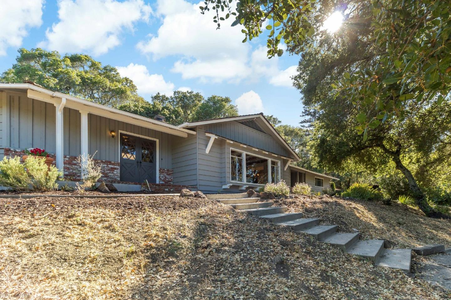335 Harcross Road Woodside, CA 94062 - Photo 4 of 72 a view of a house with a yard and large tree