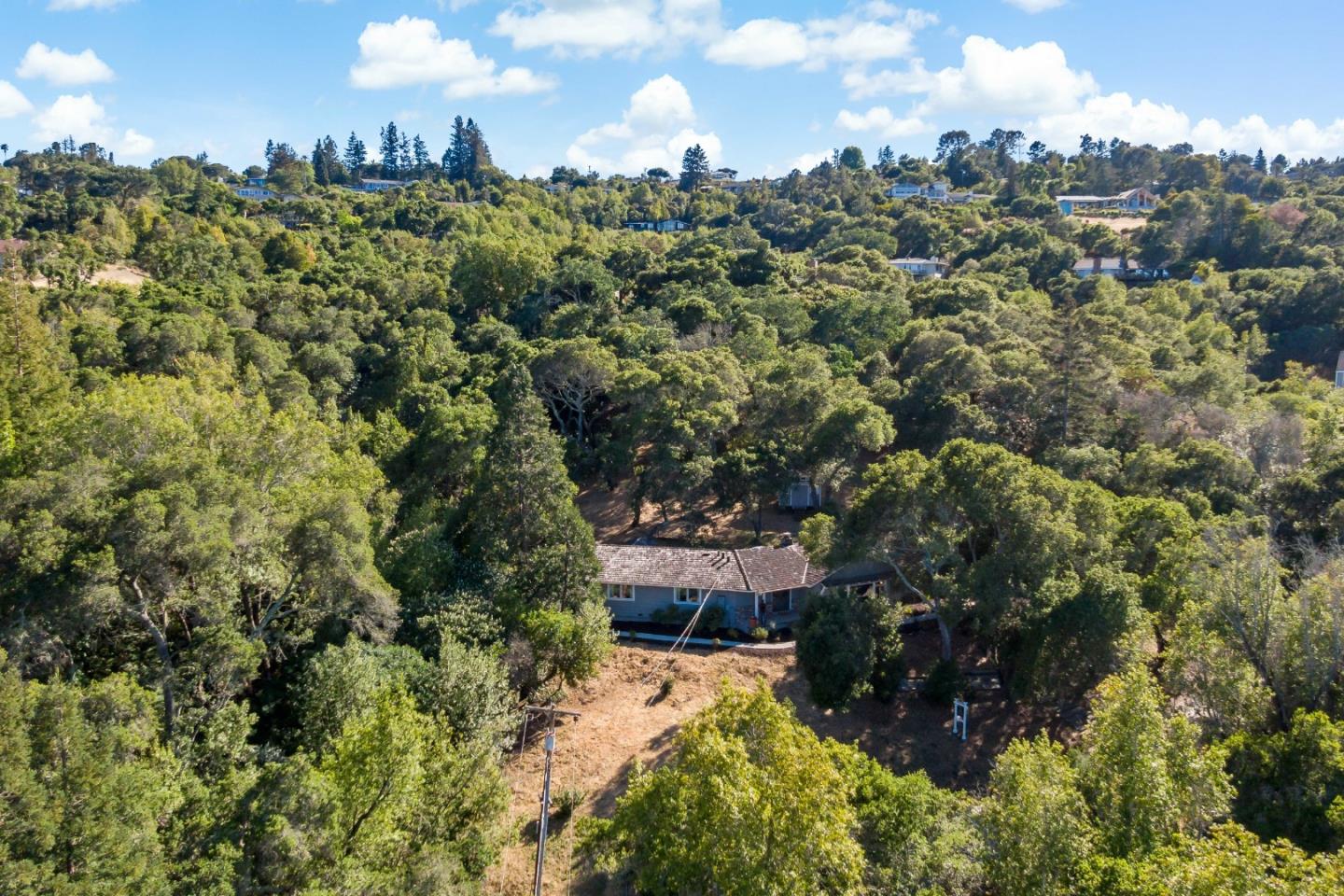 335 Harcross Road Woodside, CA 94062 - Photo 61 of 72 a view of a house with a yard and green space