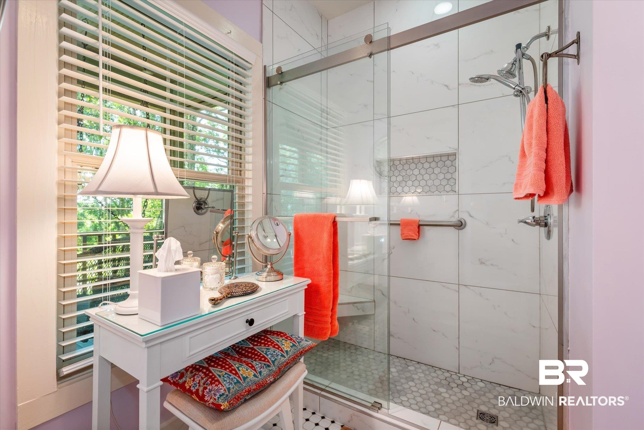 25773 Canal Road, Unit 27 Orange Beach, AL 36561 - Photo 18 of 50 Walk-In Tiled Shower