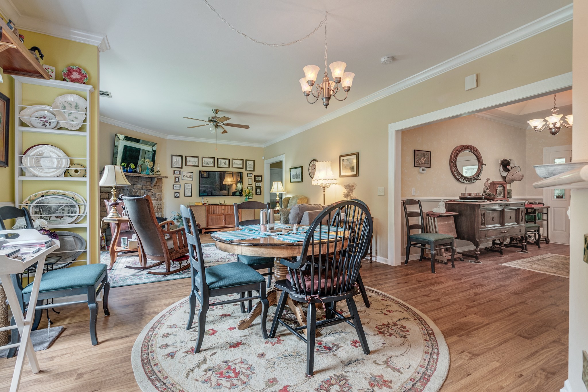 3300 Pea Ridge Road Liberty, TN 37095 - Photo 8 of 54 a view of a dining room with furniture and wooden floor