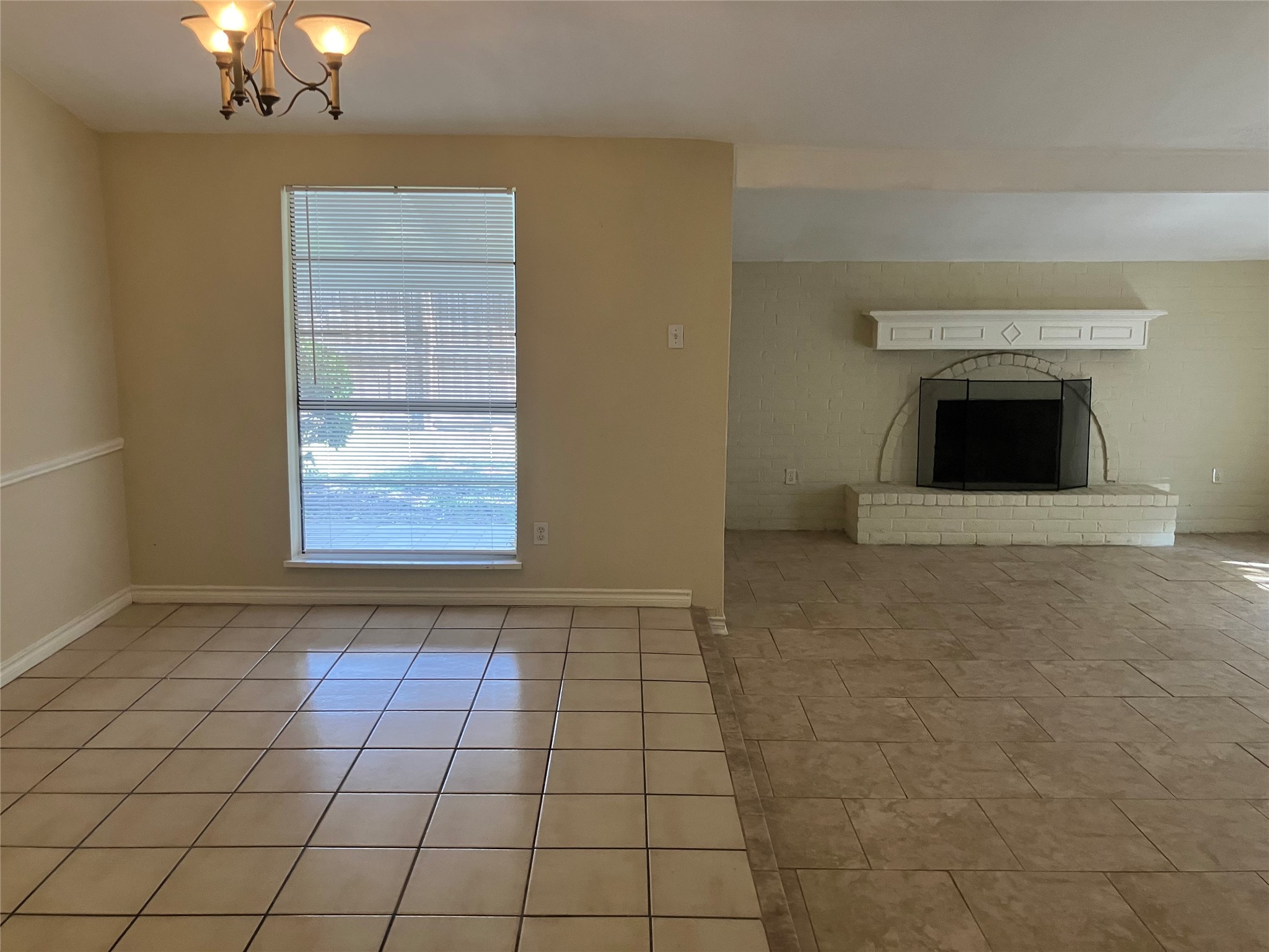 4030 Lost Oak Drive Spring, TX 77388 - Photo 4 of 17 a view of an empty room with a fireplace
