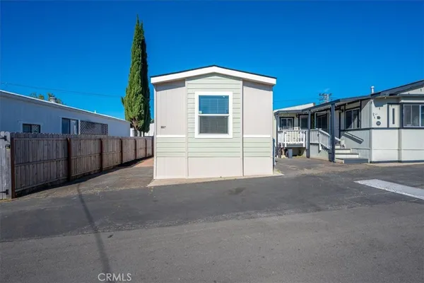 a view of a house with a street