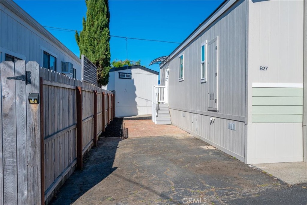 1255 Orcutt Road, Unit B27 San Luis Obispo, CA 93401 - Photo 6 of 24 a view of a house with wooden stairs
