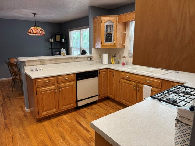 2948 Hendriske Road Young Harris, GA 30582 - Photo 8 of 20 a kitchen with a sink a stove and cabinets