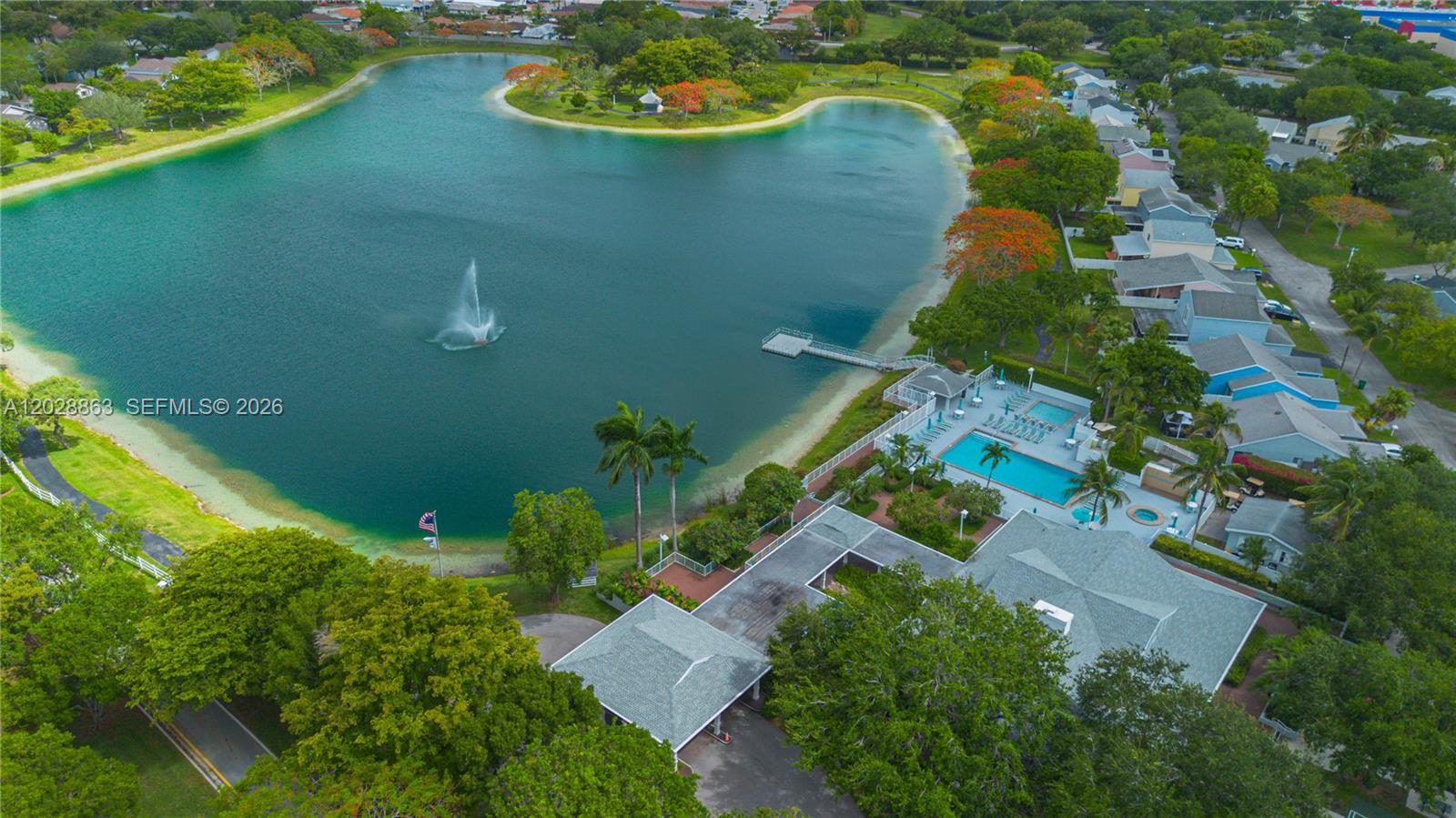 15351 Southwest 146th Street Miami, FL 33196 - Photo 80 of 86 Community Lake with walking/jogging/exercise trail.