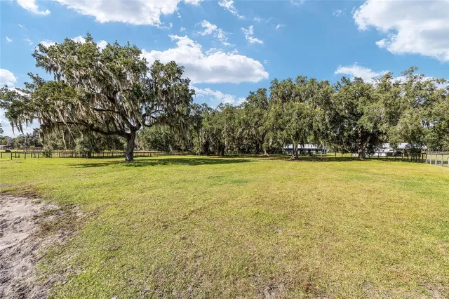 a view of a town with mountains in the background