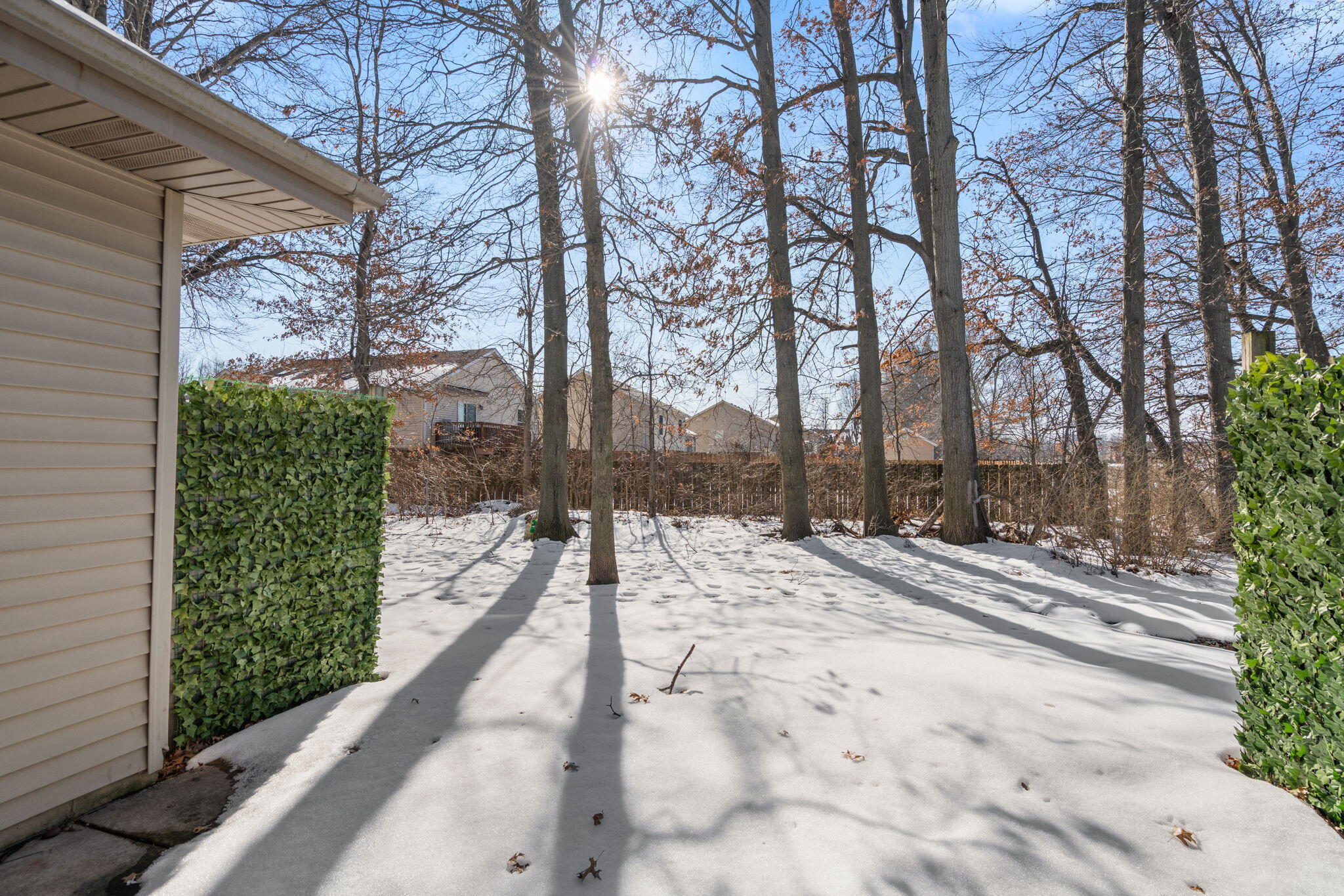 1995 Texas Street Chesterton, IN 46304 - Photo 25 of 28 a view of a backyard of the house