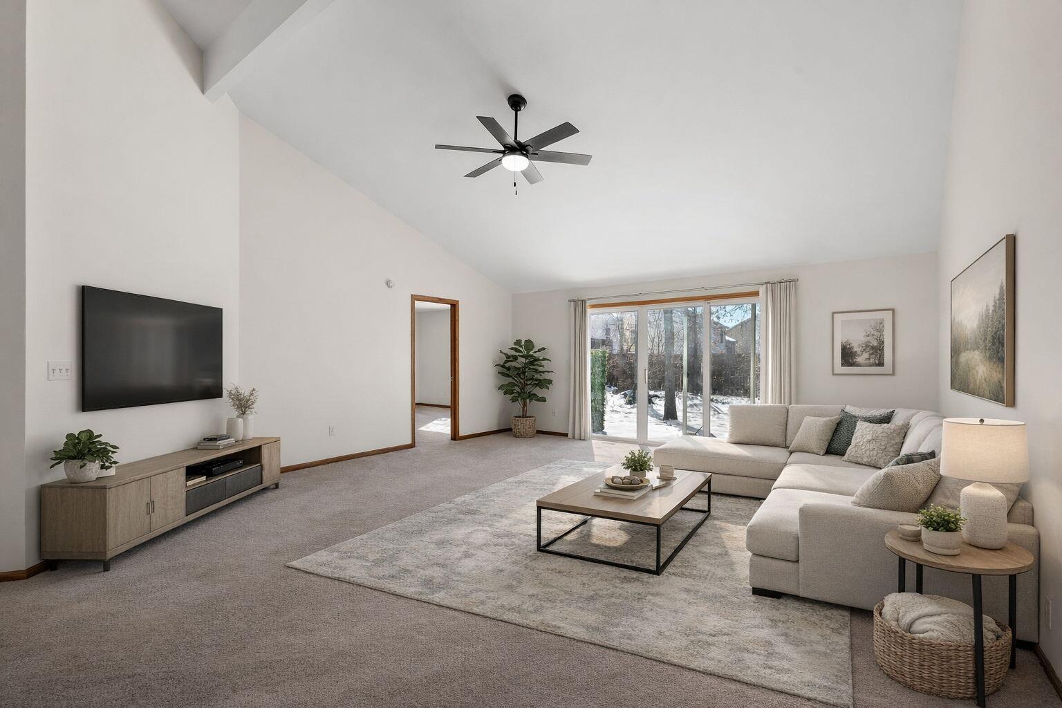 1995 Texas Street Chesterton, IN 46304 - Photo 3 of 28 a living room with furniture and a flat screen tv