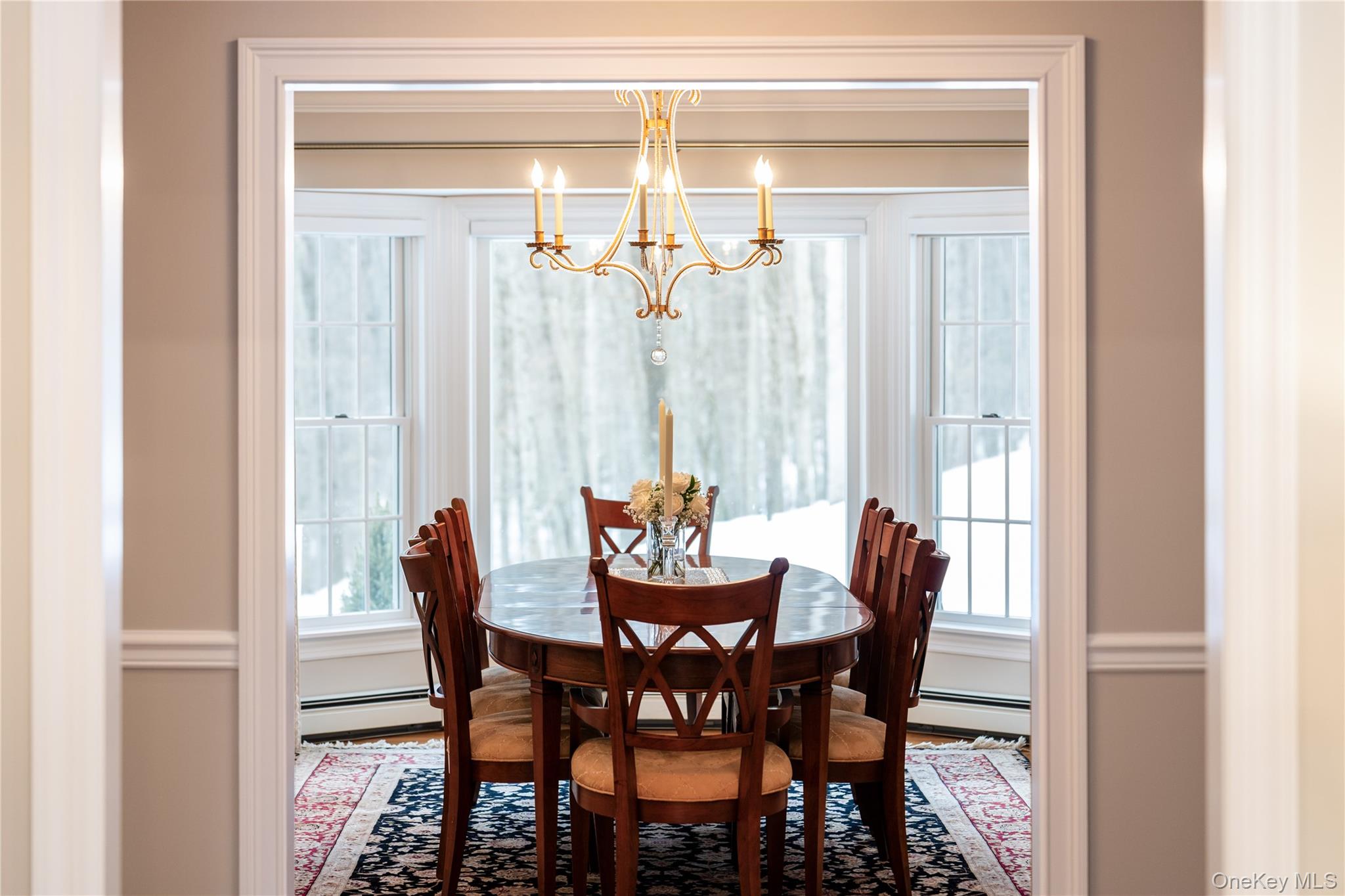 14 Adams Farm Road Katonah, NY 10536 - Photo 16 of 47 Large bay window with views of the private back yard
