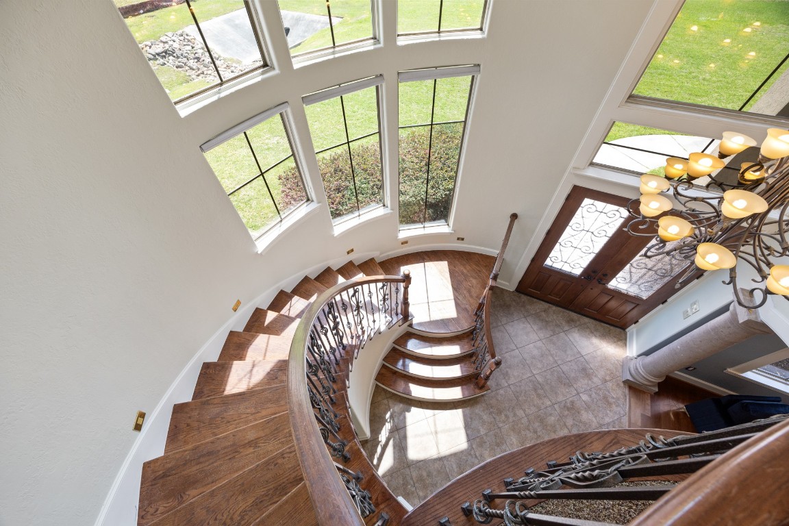 4447 Chateau Creek Way Spring, TX 77386 - Photo 24 of 50 a view of balcony and wooden floor