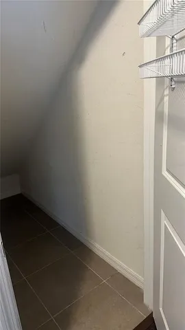 a small space with a window