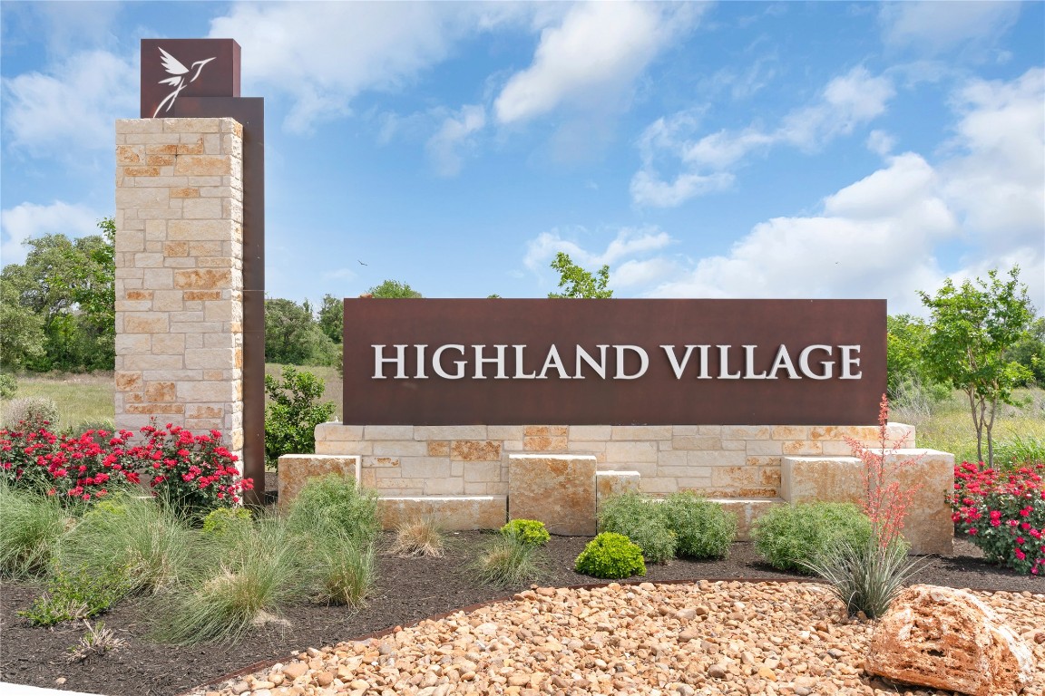333 Ridgewell Loop Georgetown, TX 78633 - Photo 22 of 29 View of community sign